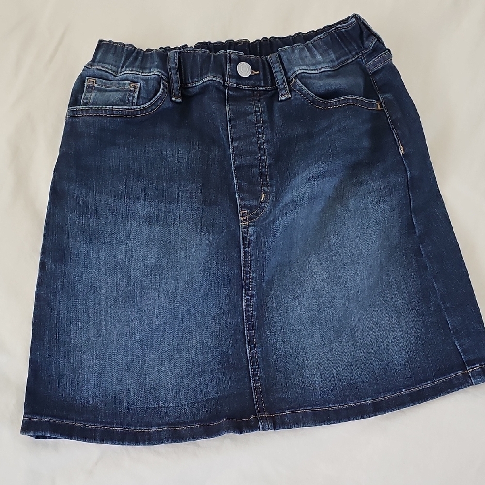 Denim Mini Skirt